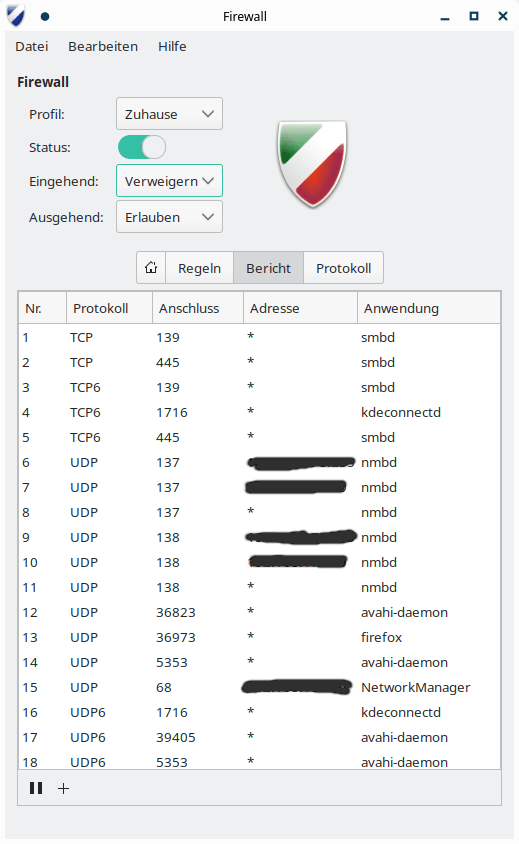 Firewall UFW