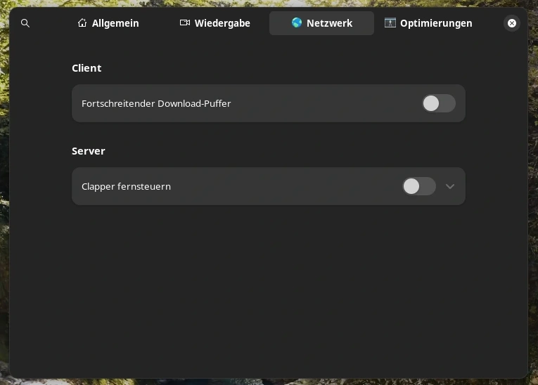 Clapper genialer Videoplayer für Linux